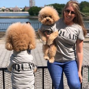 fabdog "Squad" Dog T-Shirt - XL and M